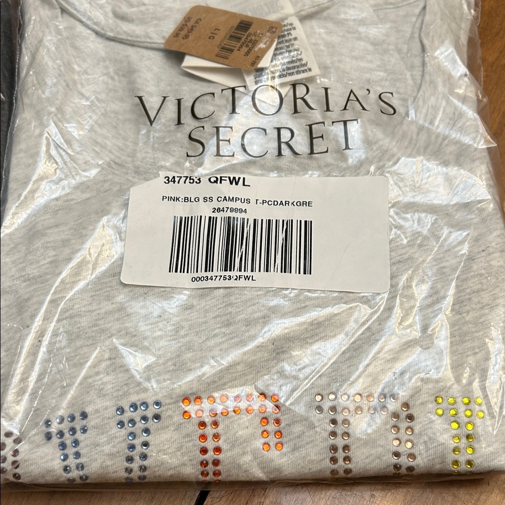 Victoria's Secret PINK NWT bling shirt